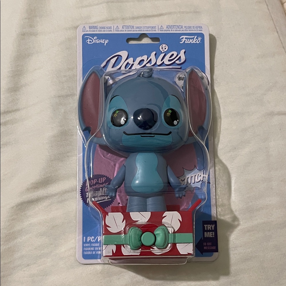 Funko Disney Stitch Popsies Figure - Blue and Gray